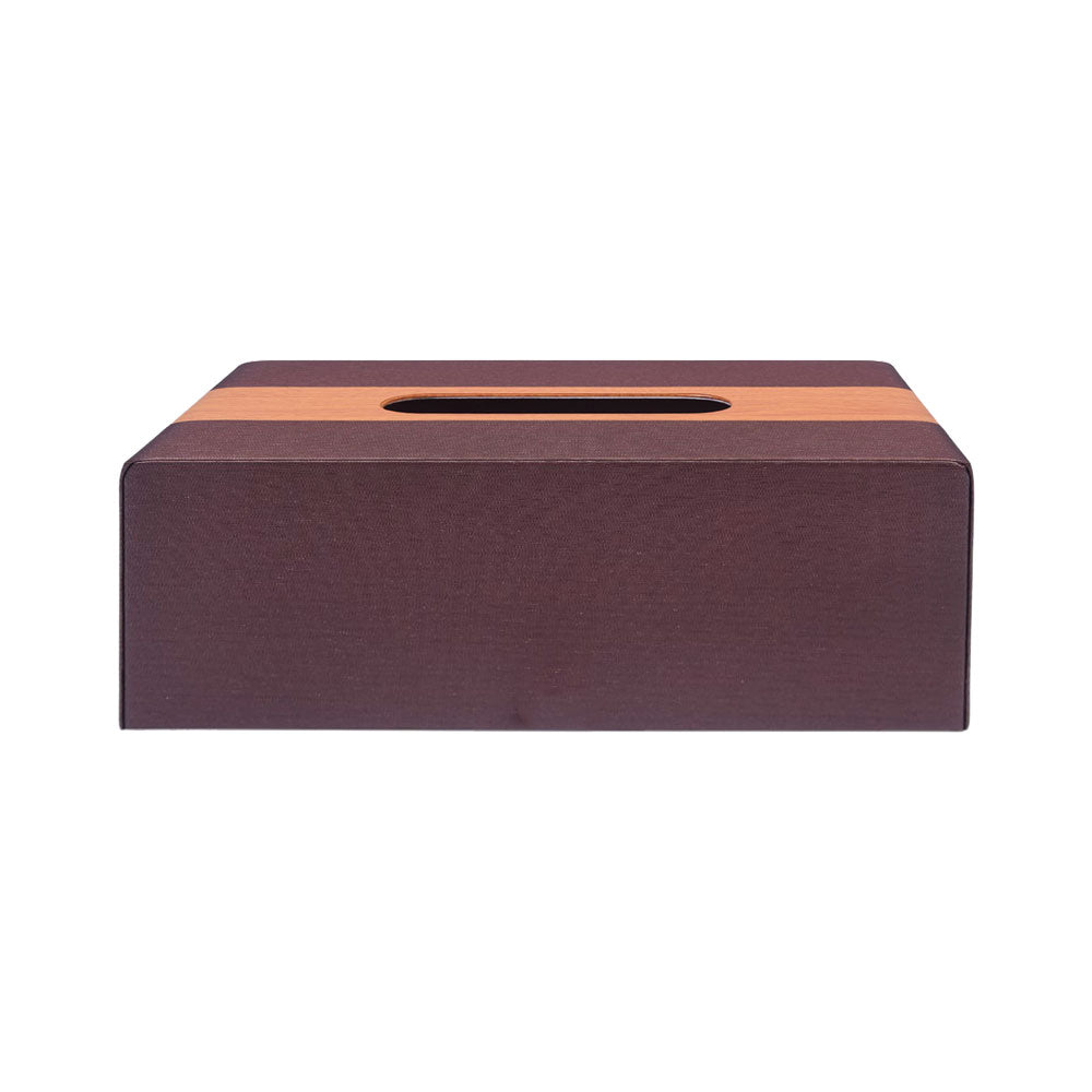 TISSUE BOX LEATHER AZ-004
