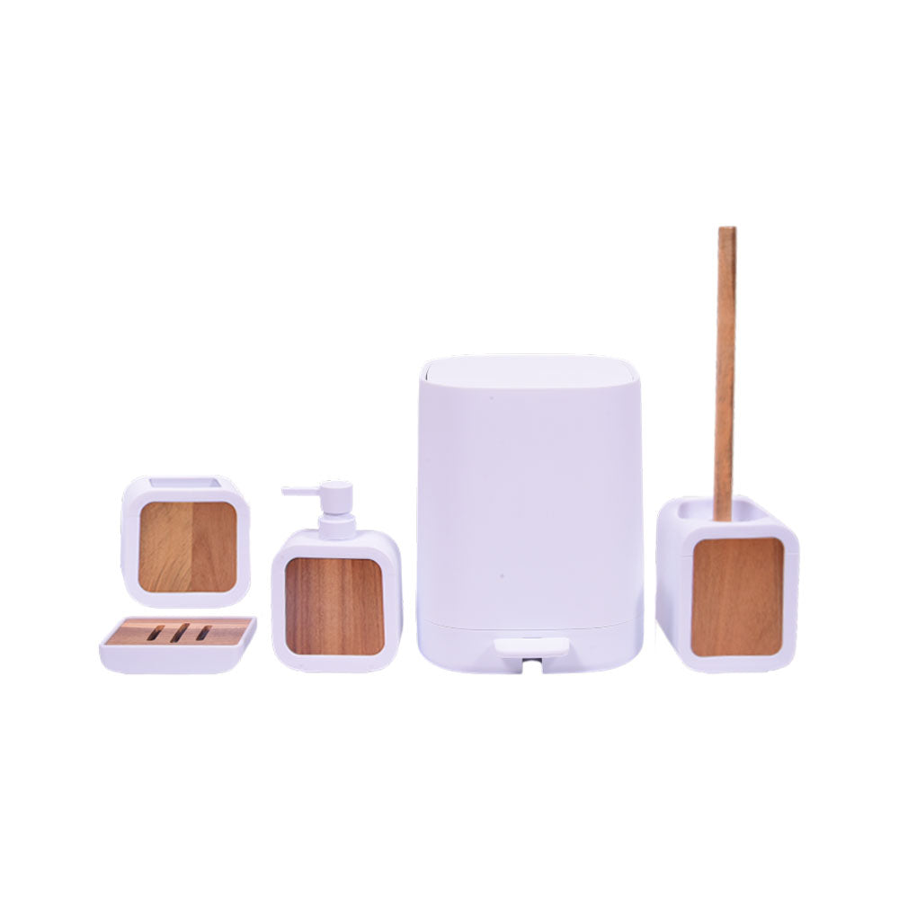 BATHROOM SET 5PC ACRYLIC IR KL9241-A