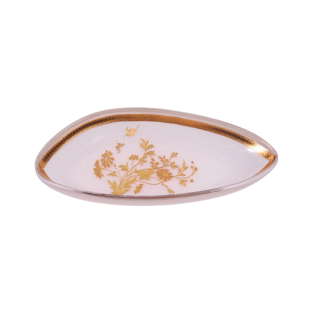 DISH CRYSTAL BRASS IR MS-A073 JS1806A-622