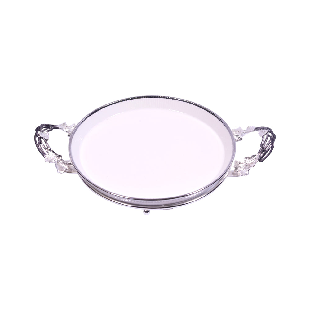 DISH SERVING ORCHID WB-1546