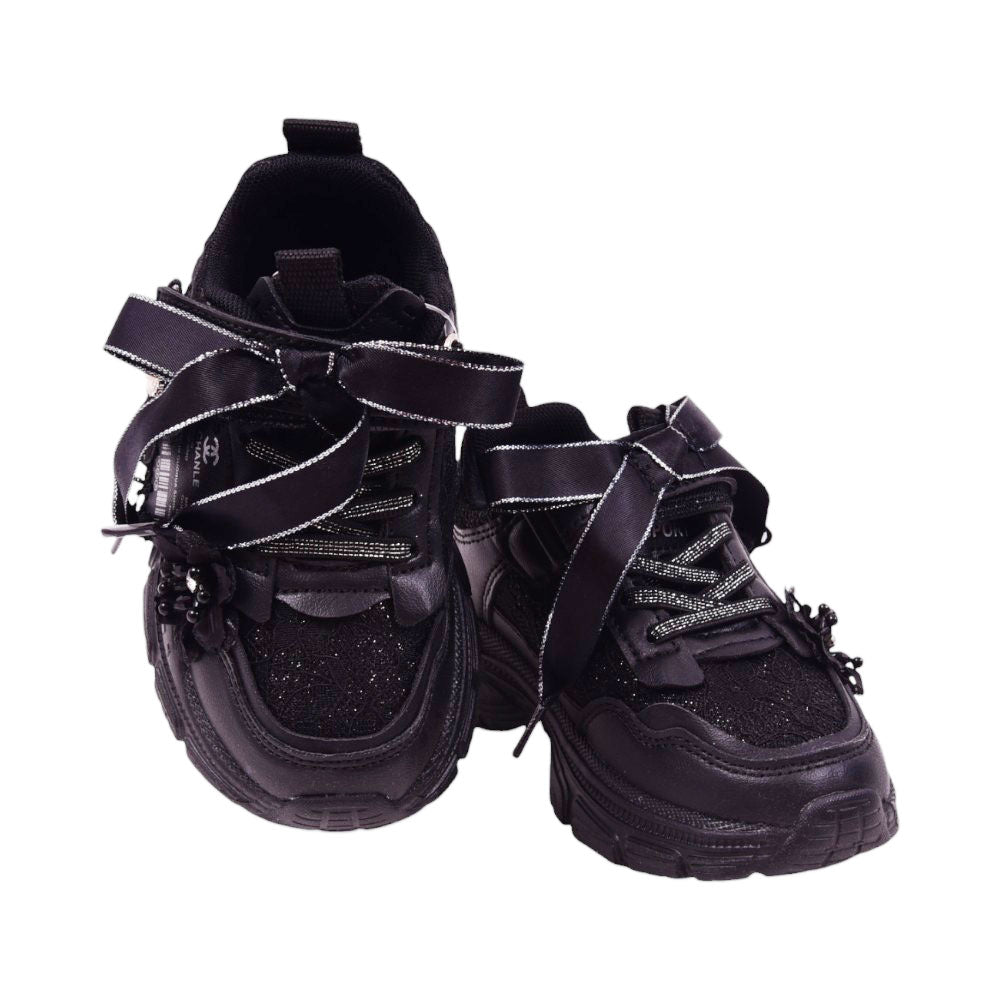 GIRLS JOGGER IR 27-32 BLACK 1030