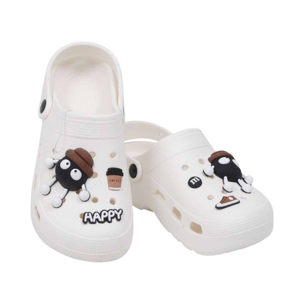 LADIES CROCS IR 35-40 WHITE EVA-E956+2