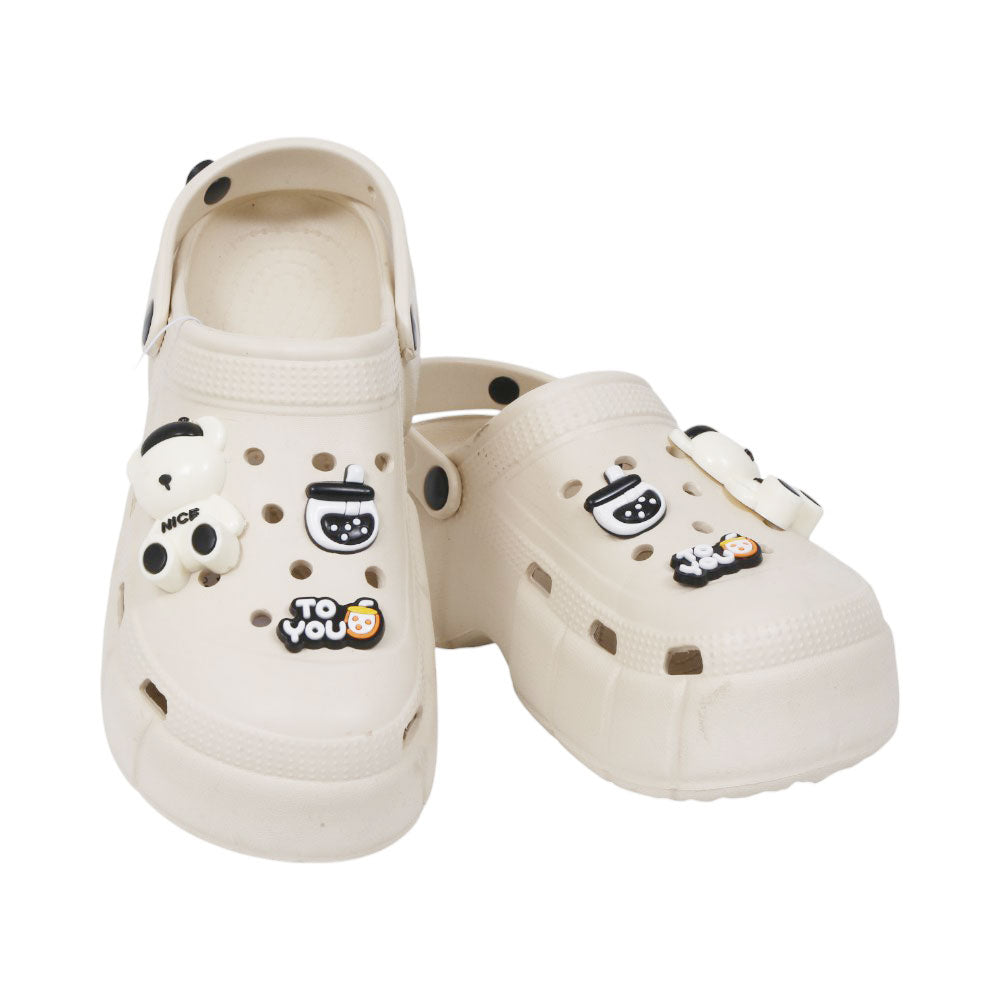 LADIES CROCS IR 35-40 BEIGE EVA-E933+2