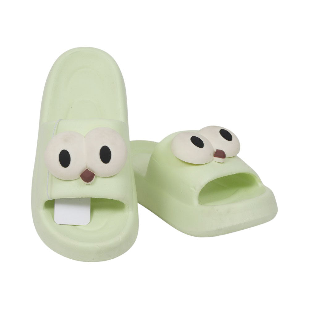 LADIES SLIPPER IR 35-40 GREEN EVA-E937+2