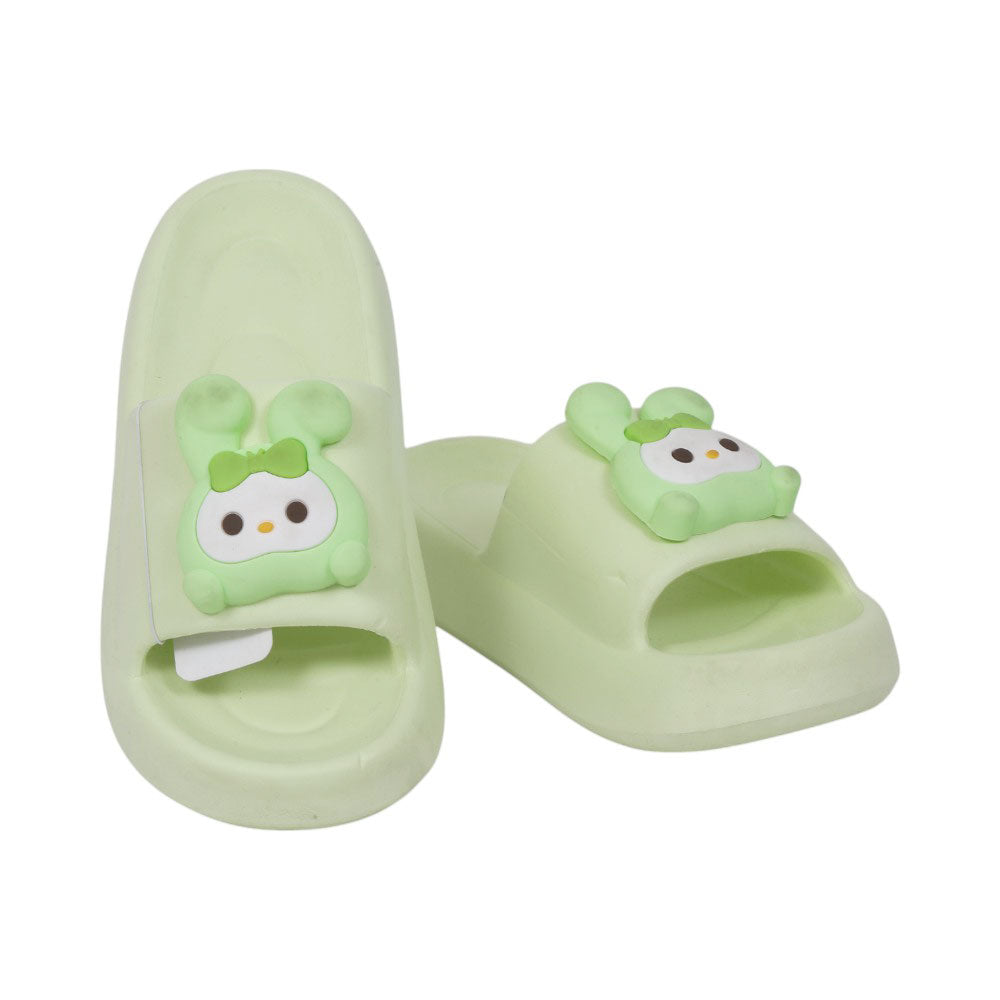 LADIES SLIPPER IR 35-40 GREEN EVA-E937+3