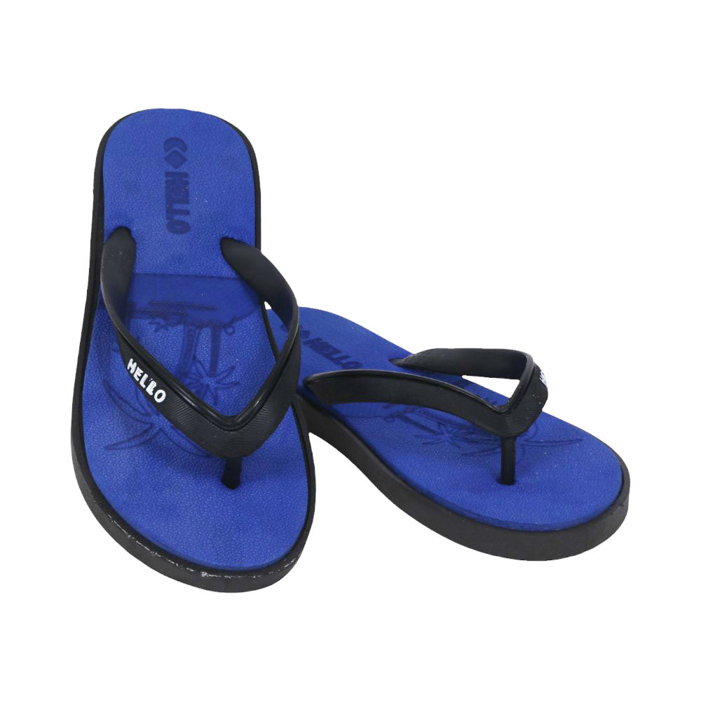 MENS FLIPFLOP IR 40-44 BLUE PVC-1688+12