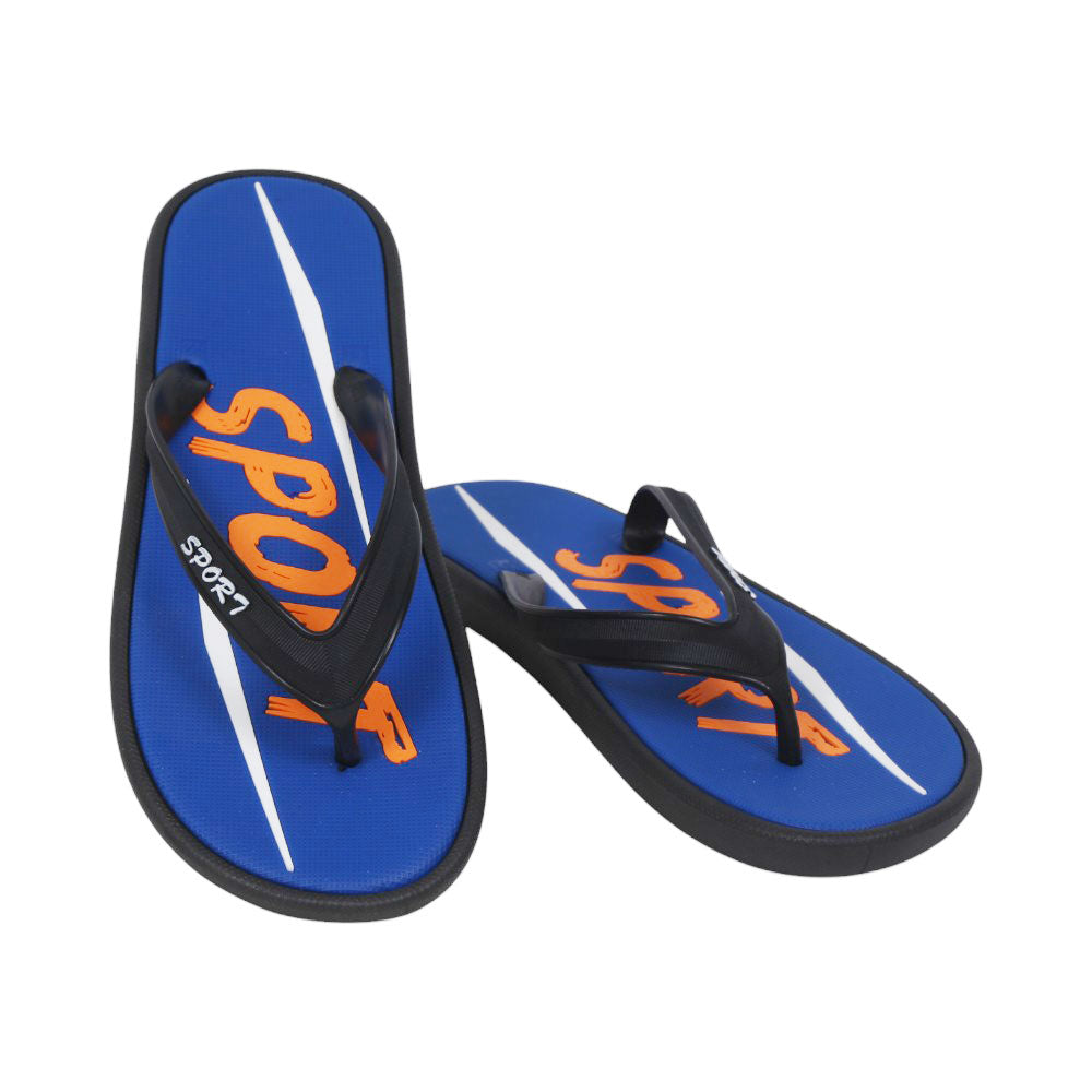 MENS FLIPFLOP IR 40-44 BLUE PVC-1699+1