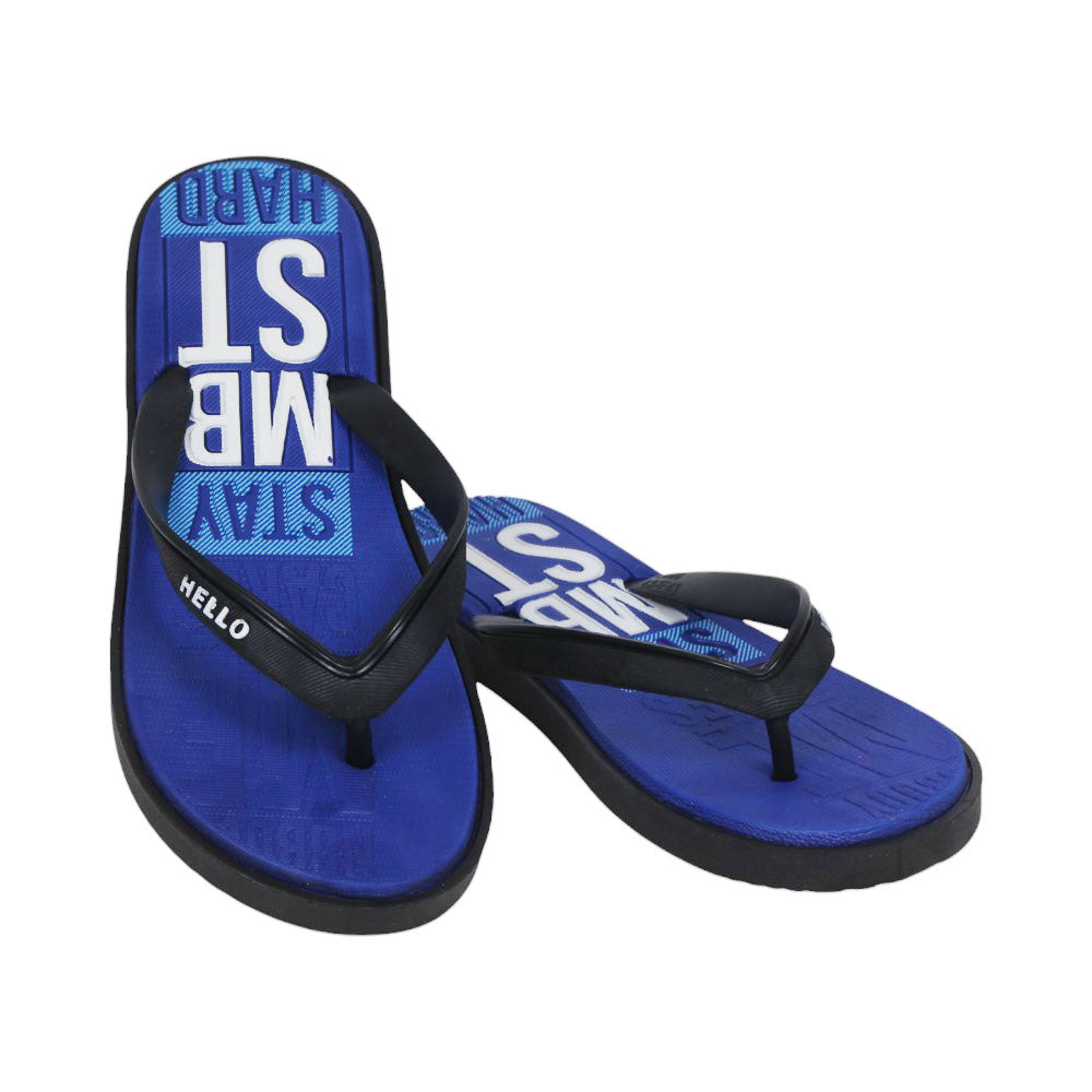MENS FLIPFLOP IR 40-44 BLUE PVC-1688+18