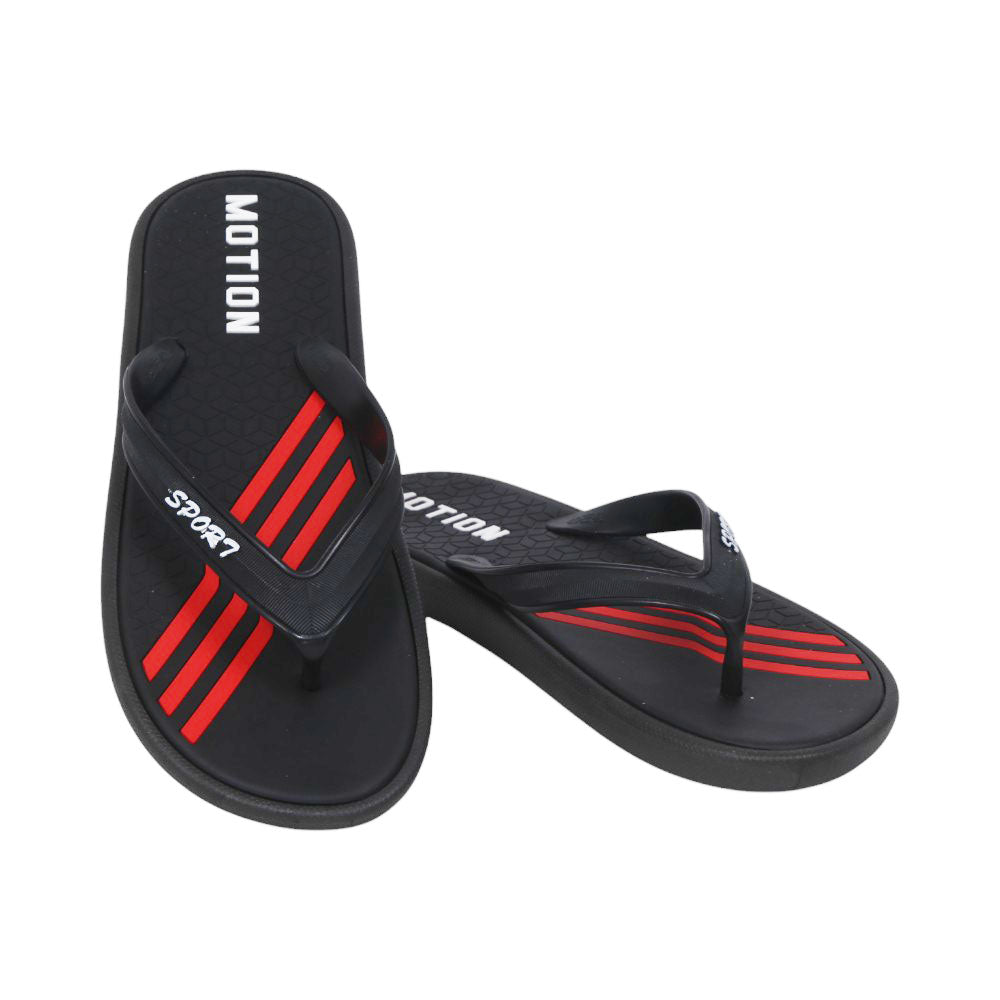 MENS FLIPFLOP IR 40-44 BLACK PVC-1699+13