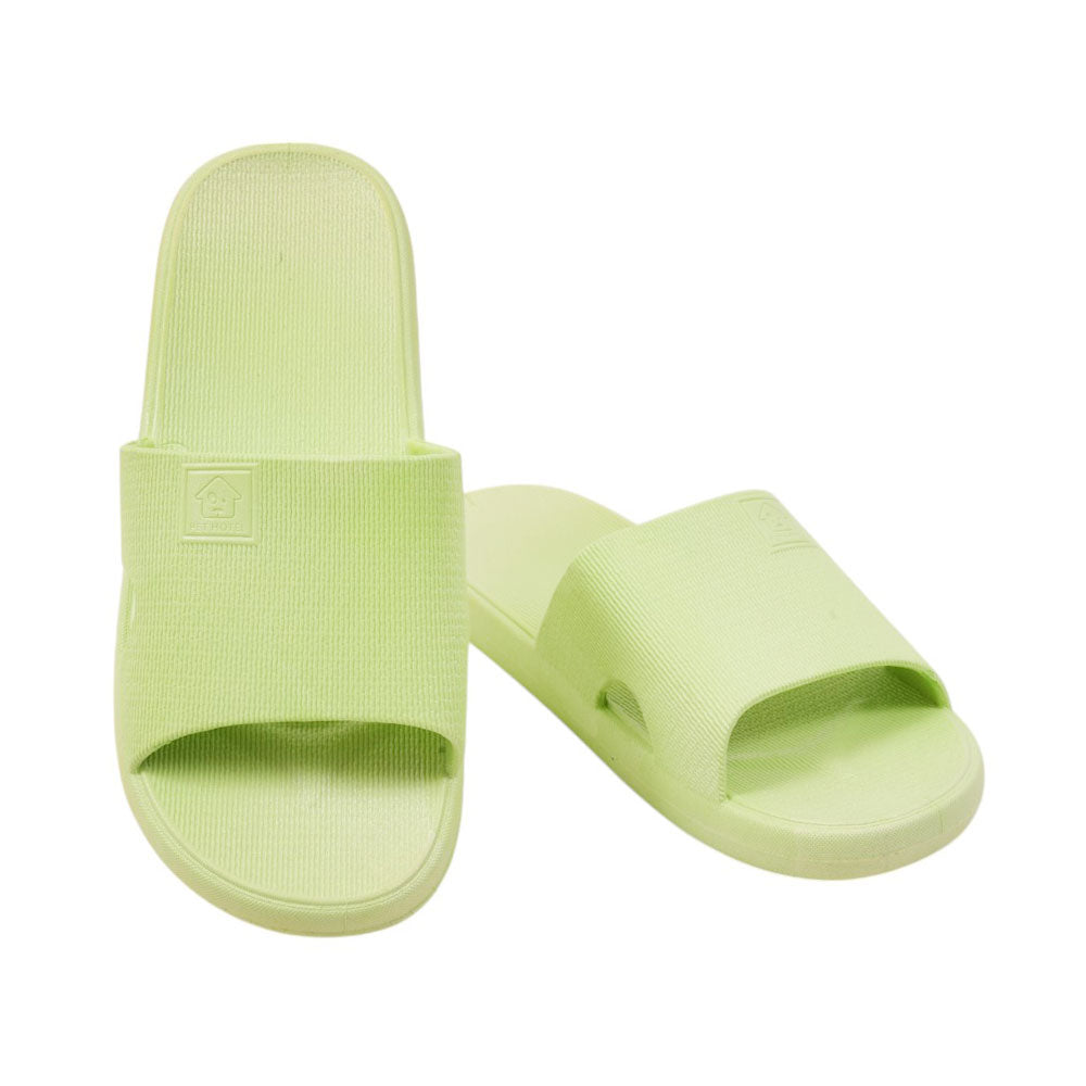 LADIES SLIPPER IR 36-41 GREEN PVC-8517