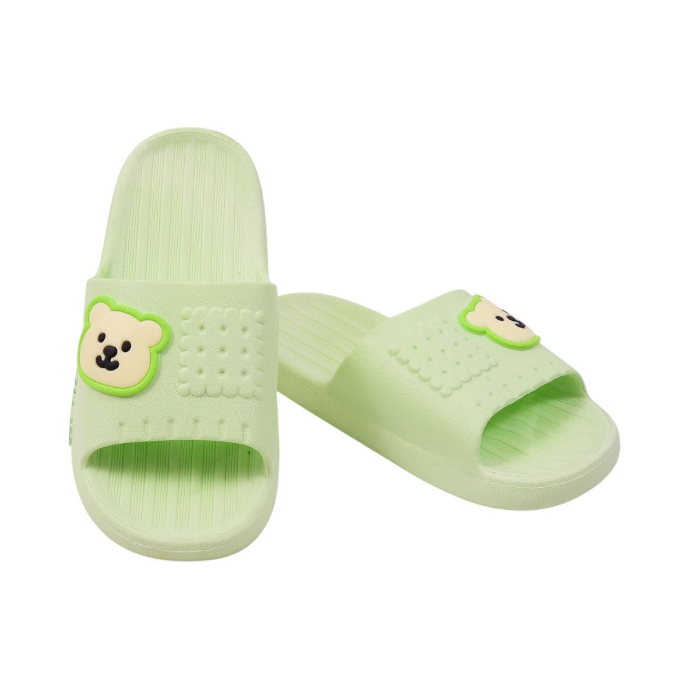LADIES SLIPPER IR 35-40 GREEN PVC-8581