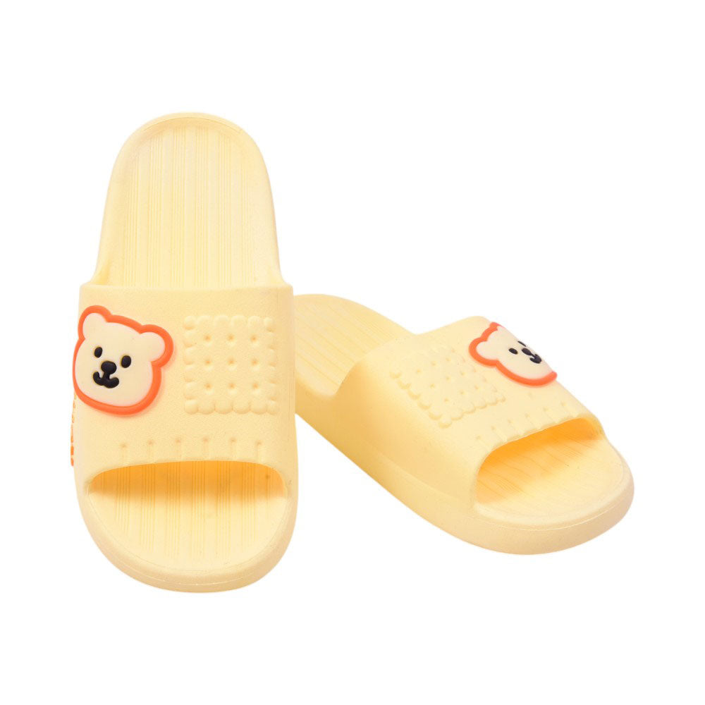 LADIES SLIPPER IR 35-40 YELLOW PVC-8581