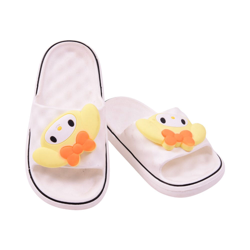 GIRLS SLIPPER IR 32-37 WHITE PVC-213+10