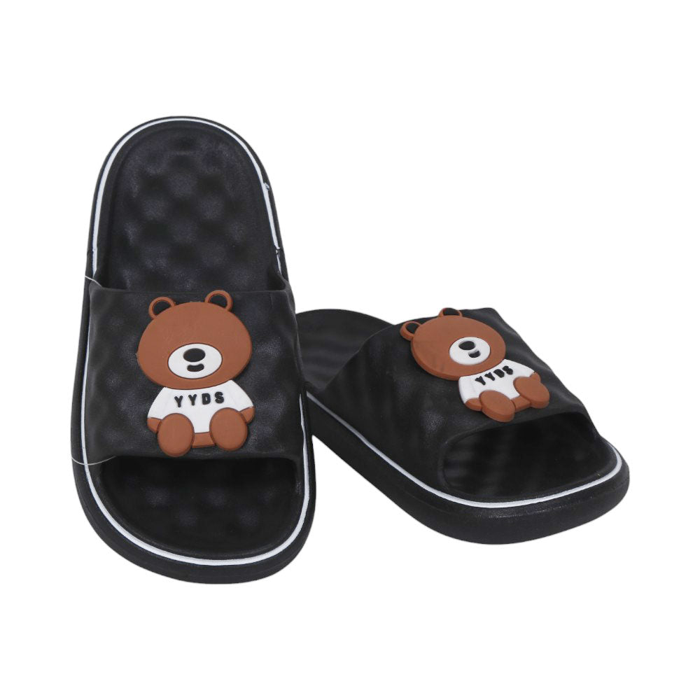 BOYS SLIPPER IR 32-37 BLACK PVC-213+5