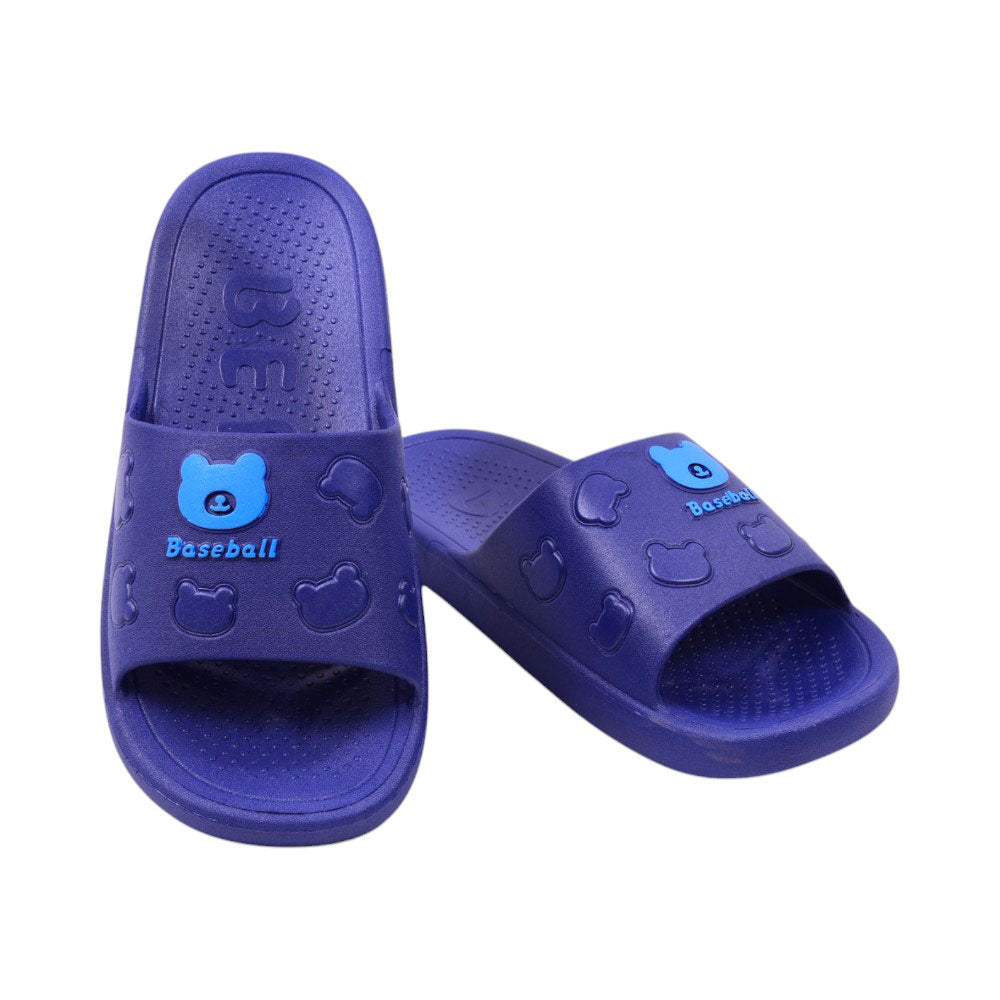 MENS SLIPPER IR 40-44 NAVY PVC-K583