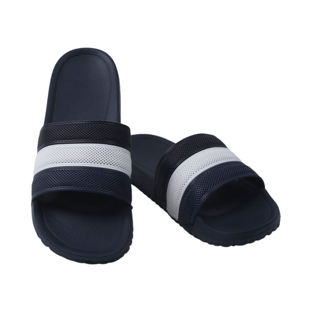 MEN SLIPPER IR 40-45 NAVY BDS-E8072-7
