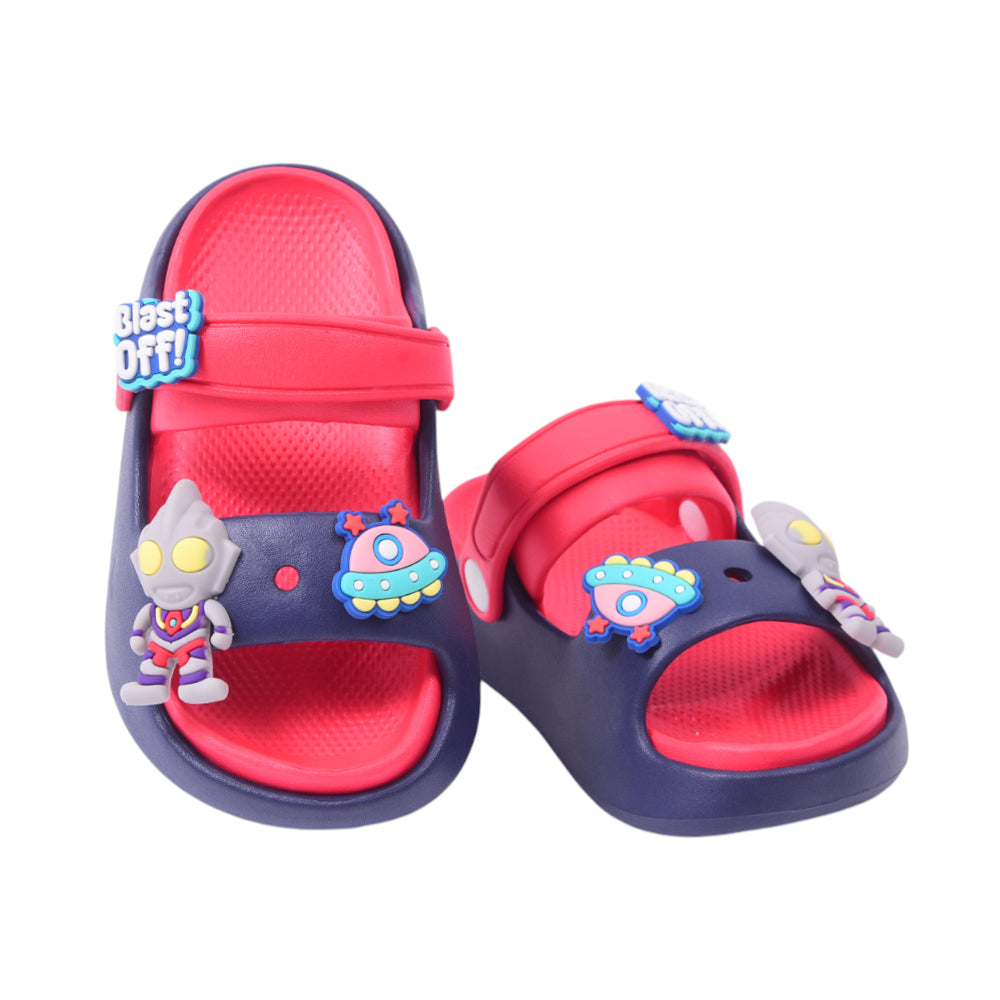 BOYS SANDAL IR 24-29 RED EVA-338-343