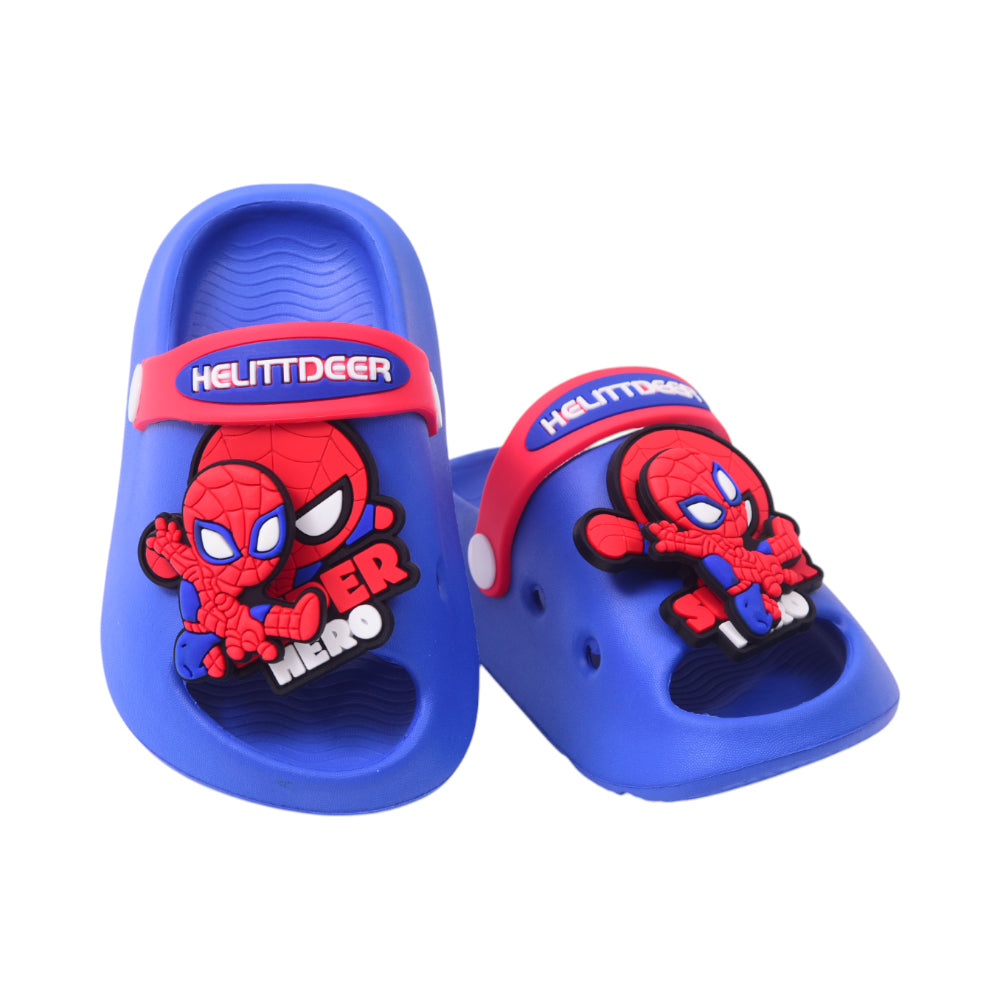 BOYS SLIPPER IR 18-23 BLUE EVA-275-286