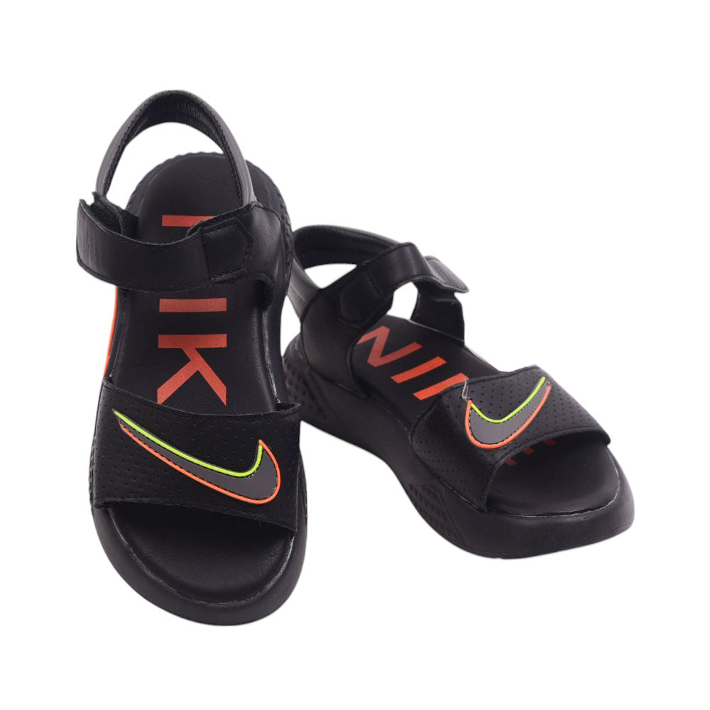 BOYS SANDAL 26-31 BLACK H001