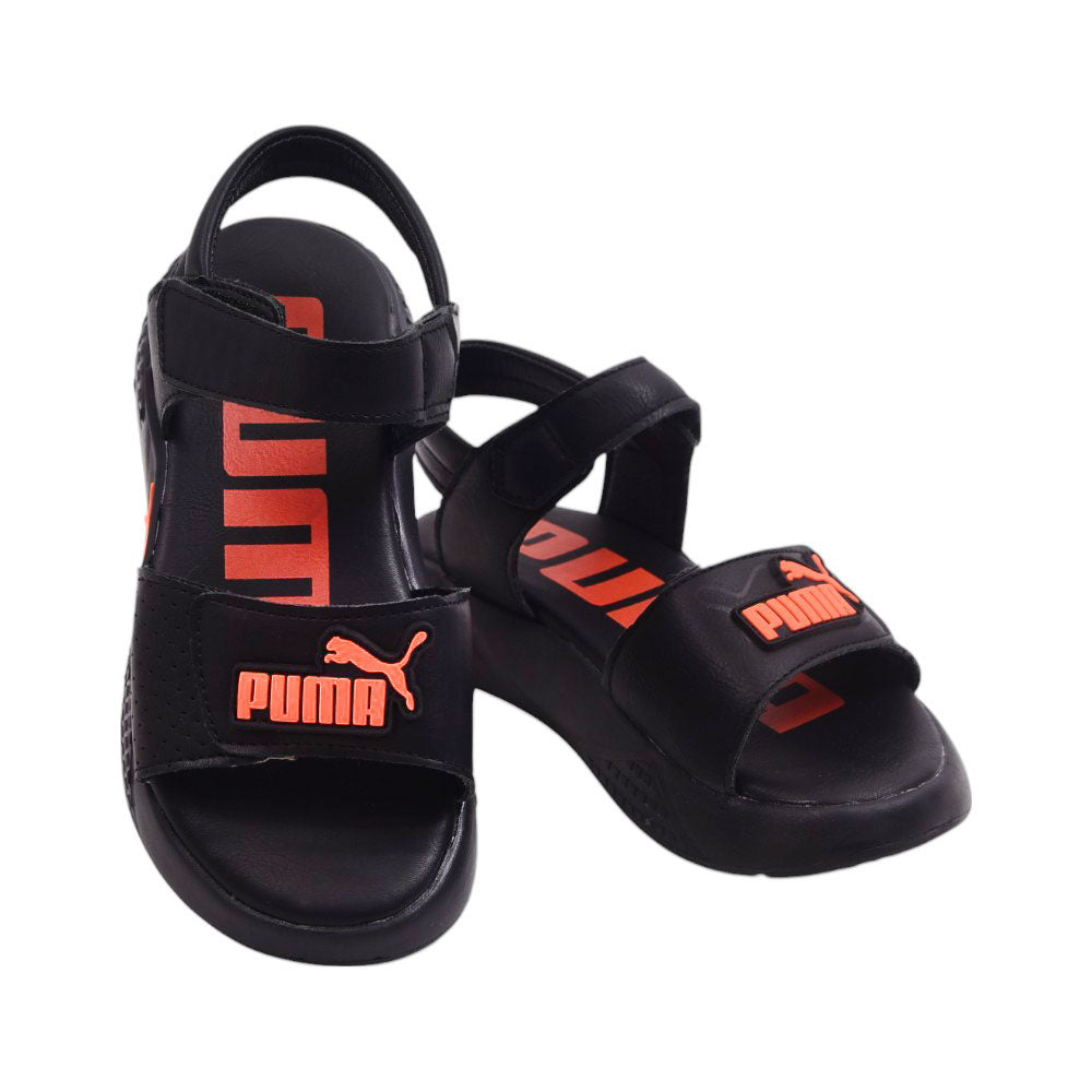 BOYS SANDAL 26-31 BLACK H006