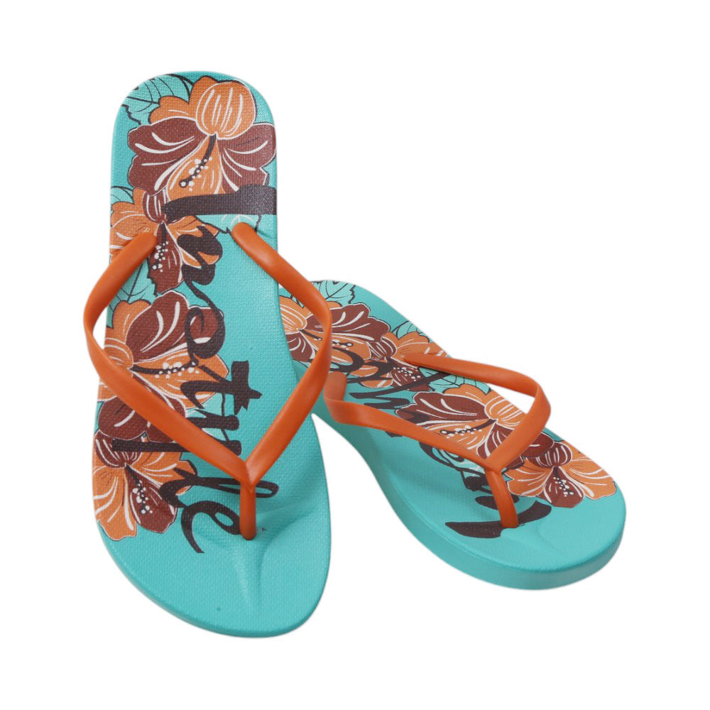 LADIES FLIPFLOP IR 36-41 GREEN 310-13