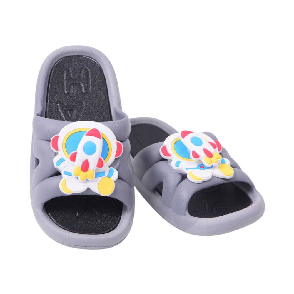 BOYS SLIPPER IR 30 GRAY 9660-15 PVC