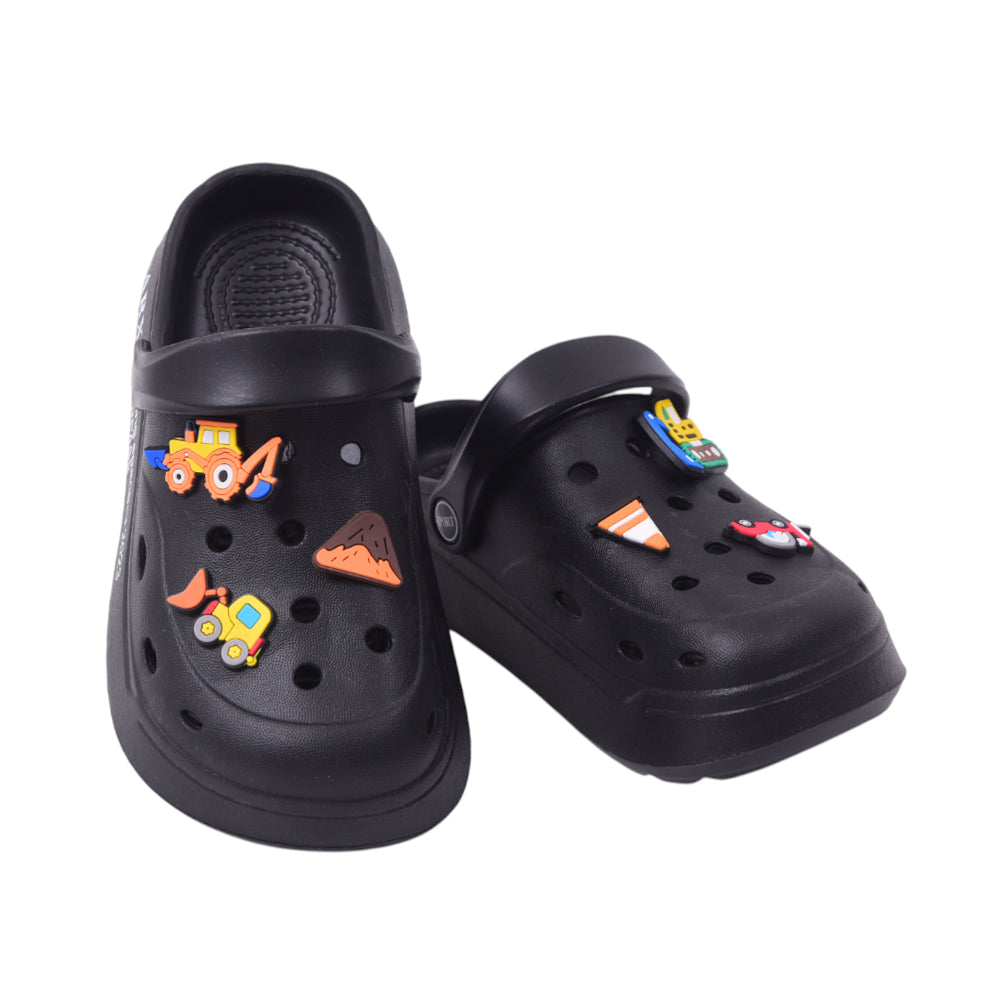 BOYS CROCKS IR 30-31 BLACK 8003-5 EVA