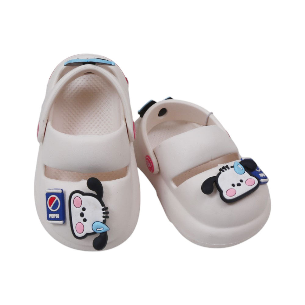 GIRLS CROCKS IR 20-21 WHITE 619-13 EVA