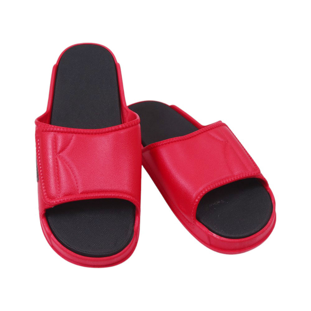 MEN SLIPPER IR 43 RED 8989-1 PVC+EVA