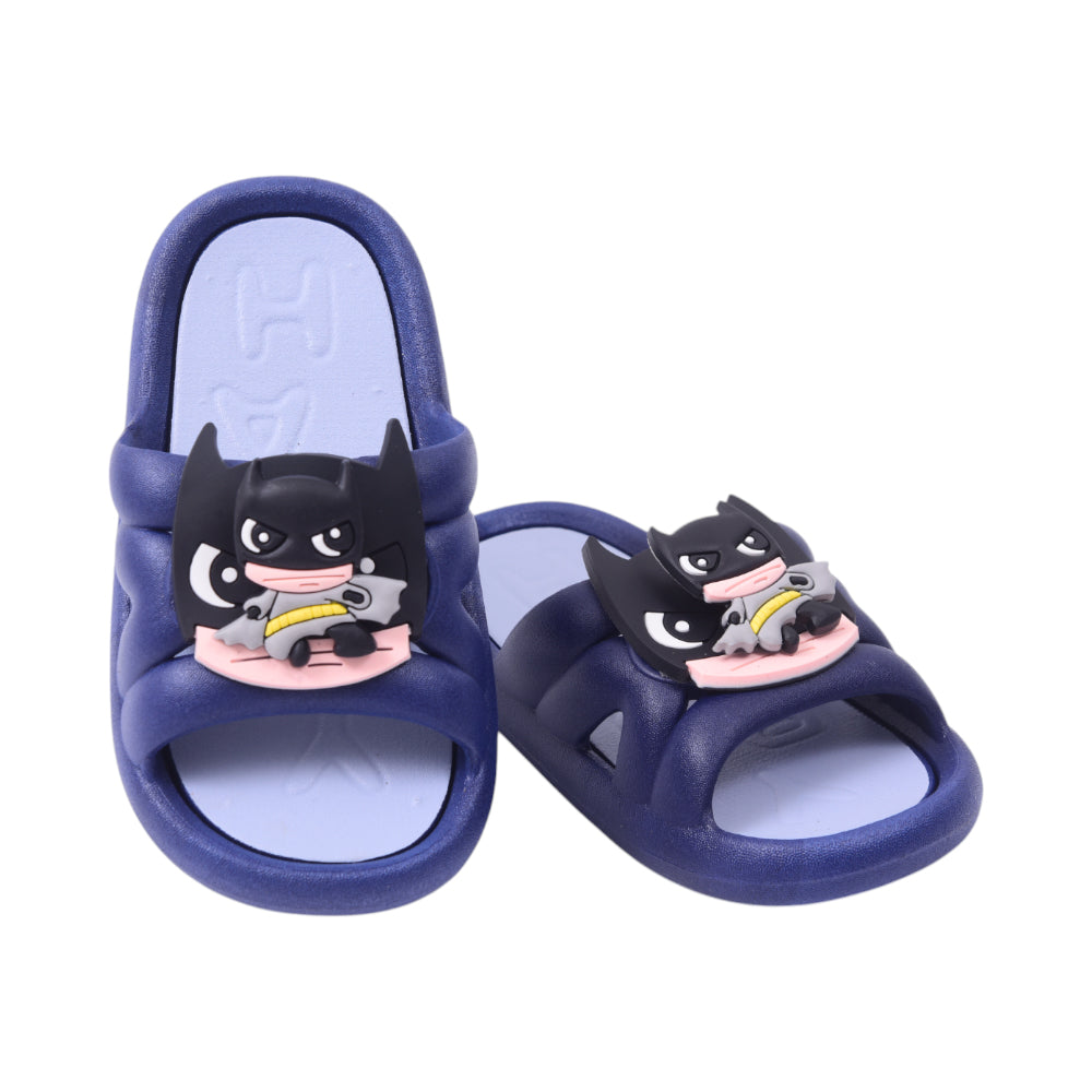 BOYS SLIPPER 26 NAVY 9660+10 PVC 26-30