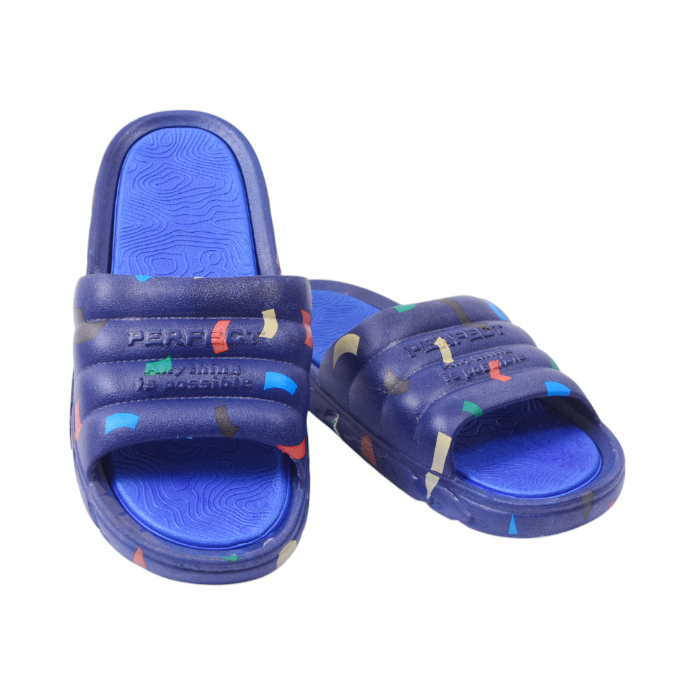 MENS SLIPPER 40 NAVY 8957+12 PVC+EVA 40-44