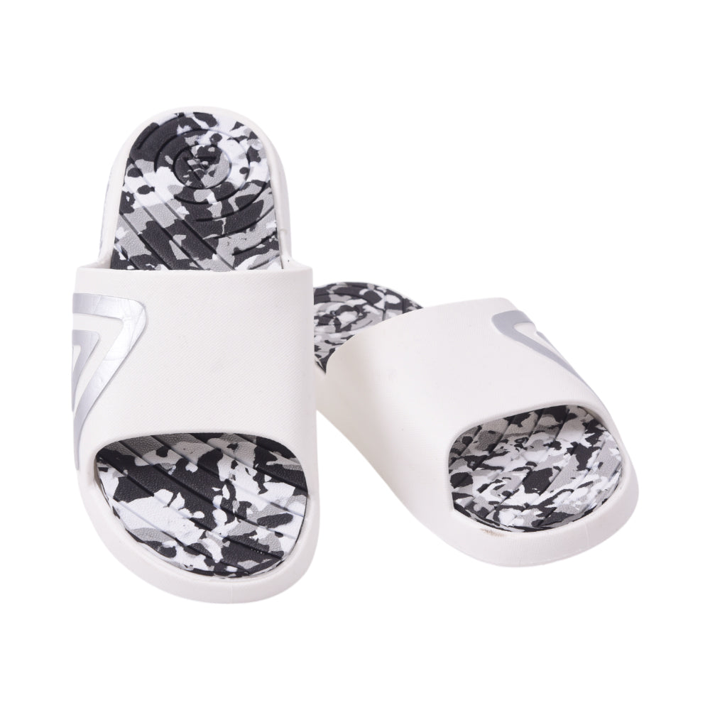 MENS SLIPPER 40 WHITE 8888W+162 PVC+EVA 40-44