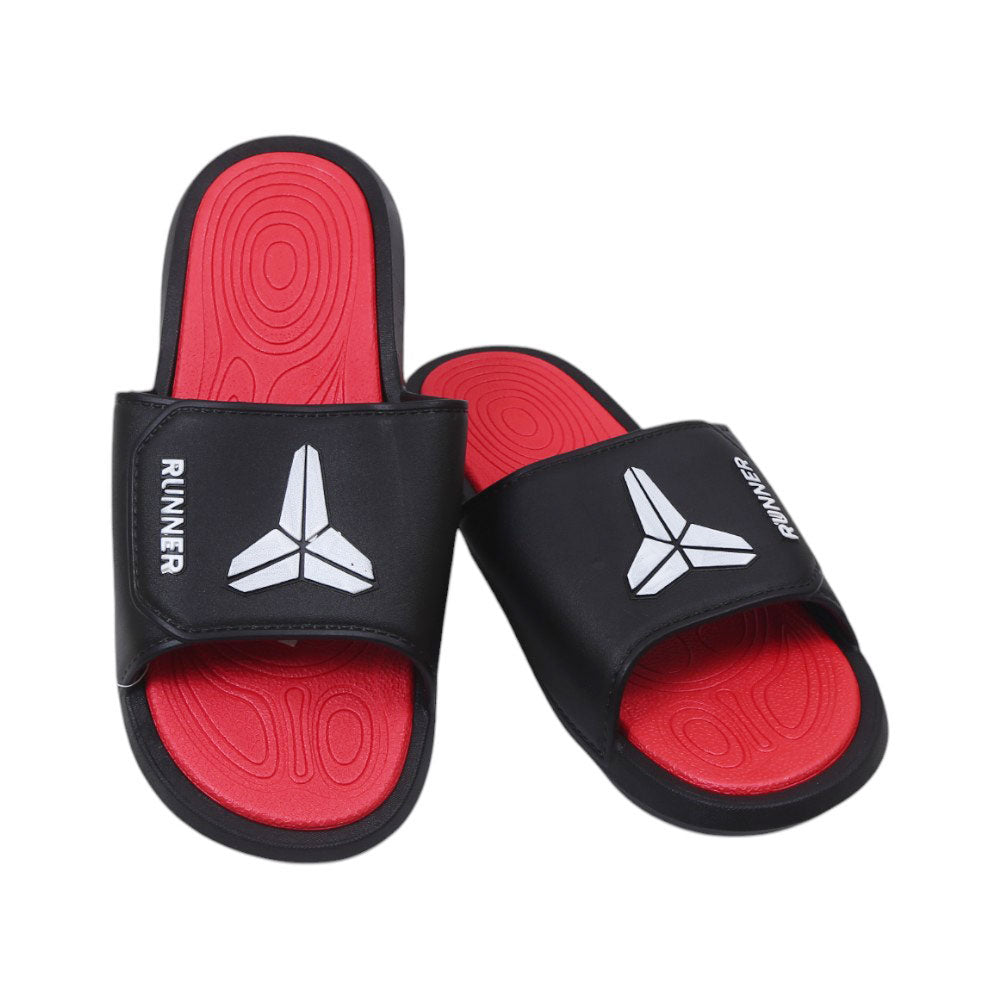 MENS SLIPPER 45 BLACK 3376+1 PVC+EVA 40-45