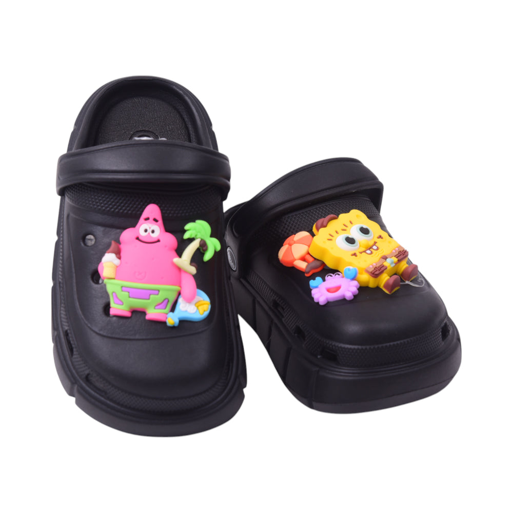 GIRLS CROCKS 28-29 BLACK 9008+188 EVA 24-29