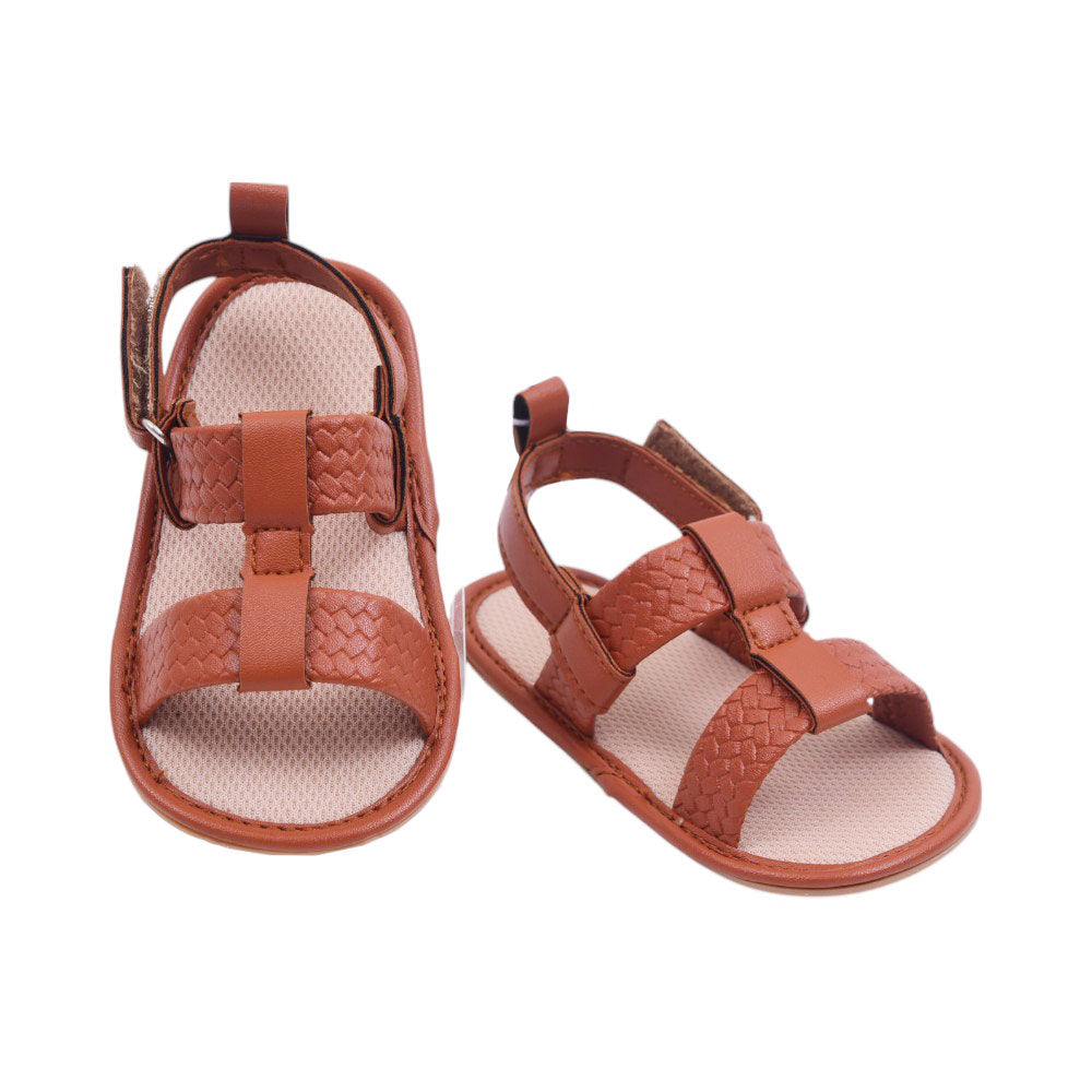 BOYS SANDAL BROWN 13 B-2 11-13
