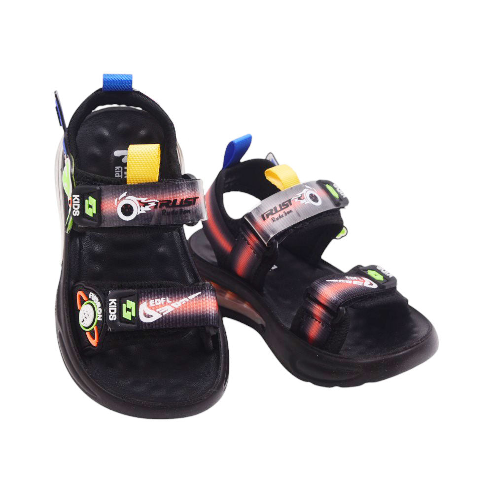 BOYS SANDAL 27 BLUE-BLACK A2401 27-32
