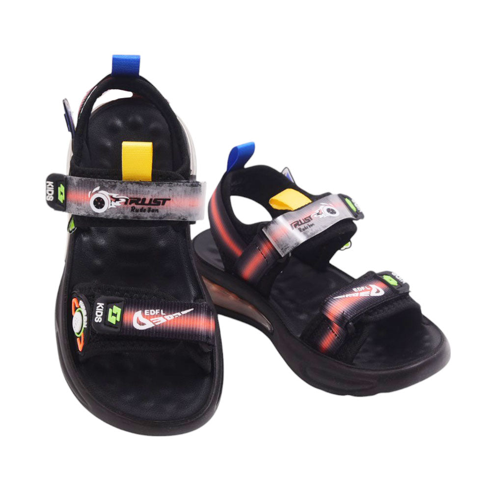 BOYS SANDAL 31 BLUE-BLACK A2401 27-32
