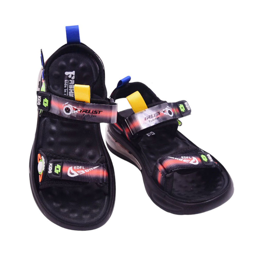 BOYS SANDAL 33 BLUE-BLACK B2401 32-37