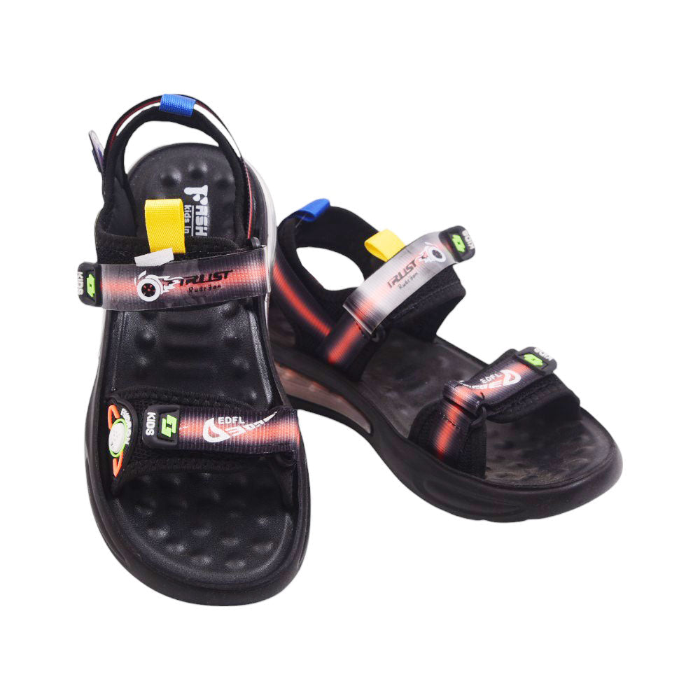 BOYS SANDAL 37 BLUE-BLACK B2401 32-37