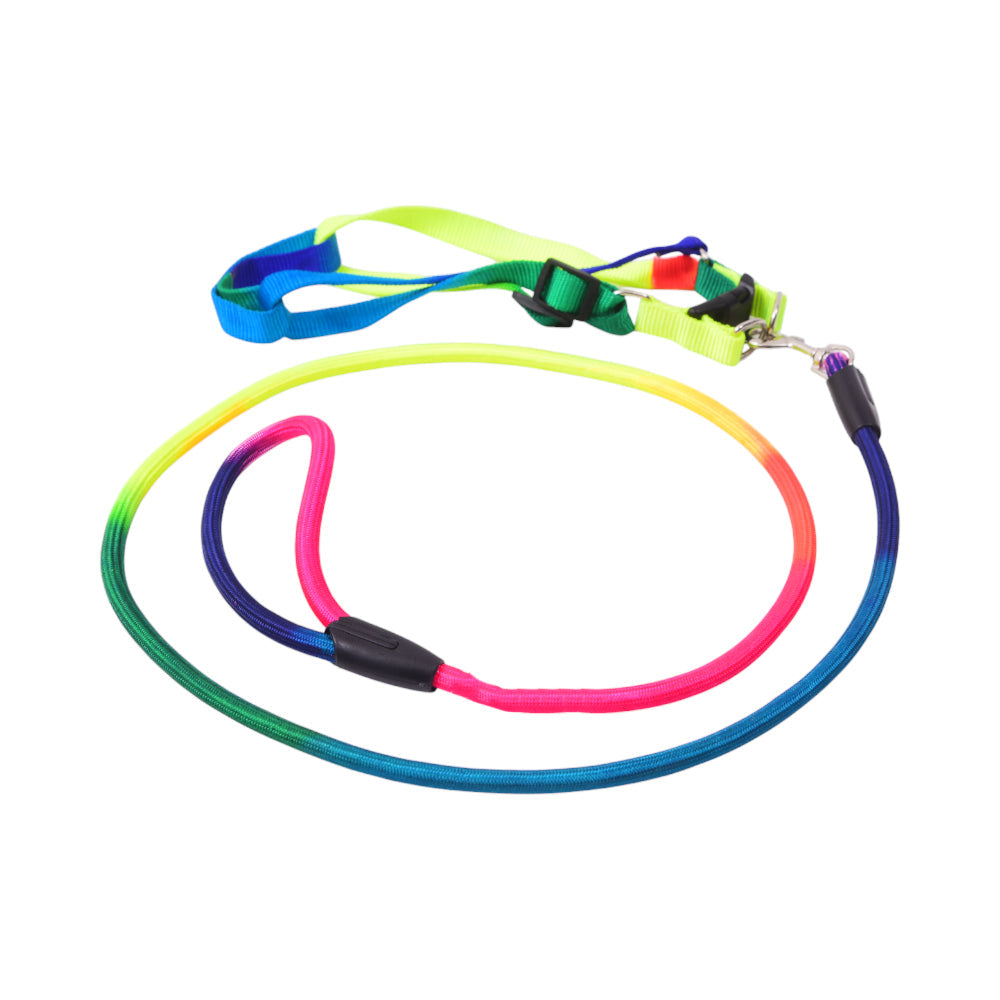 PETS COLLAR BELT WITH ROPE IR MB058