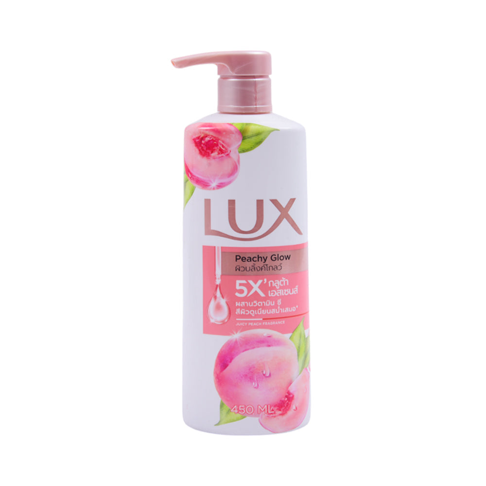 LUX SHOWER GEL PEACHY GLOW 450 ML