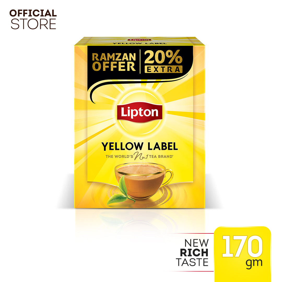 LIPTON YELLOW LABEL TEA BLK 170 GM