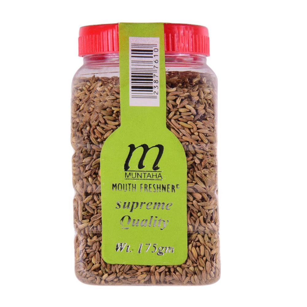 MUNTAHA PLAIN ROSTED SAUNF 175 GM