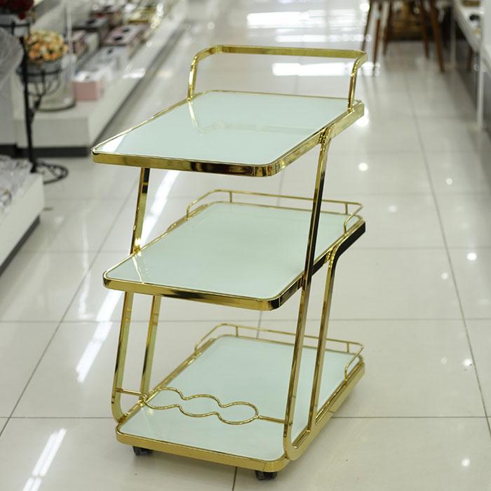 Tea Trolley Ir D227 Gold A+B+C Basic