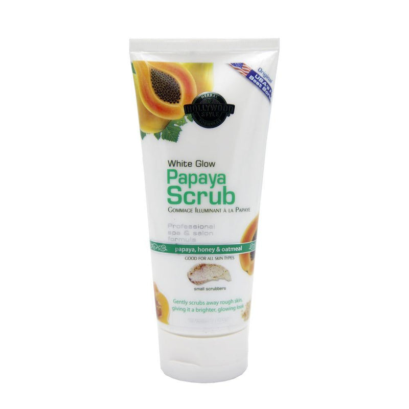 HOLLYWOOD STYLE SCRUB PAPAYA HONEY & OATMEAL 283 GM