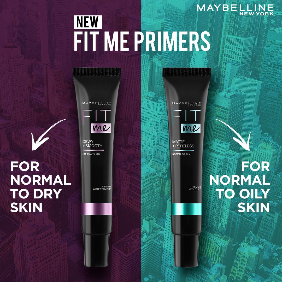 MAYBELLINE FIT ME PRIMER DEWY SMOOTH WITH VITAMIN E 30ML