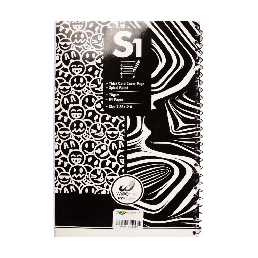 5301 WARQNOTES REGISTER RING S1