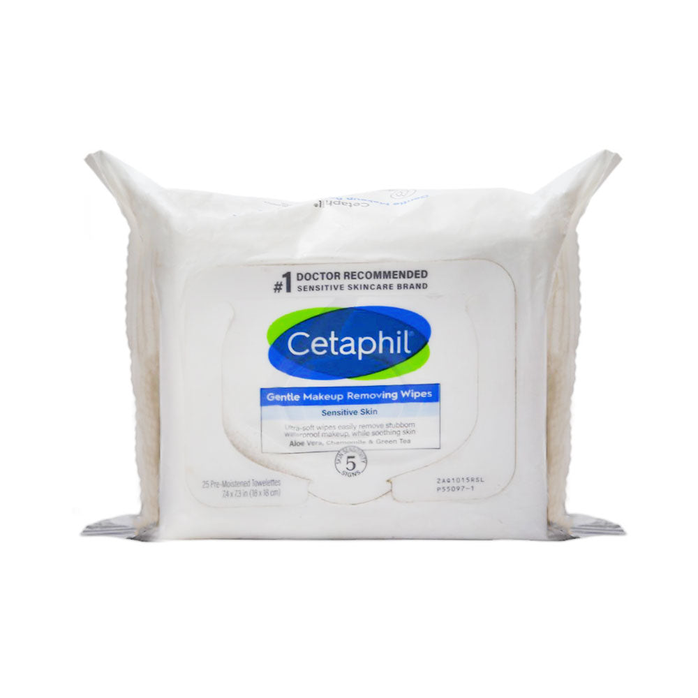 CETAPHIL GENTLE MAKEUP REMOVING WIPES SENSITIVE SKIN