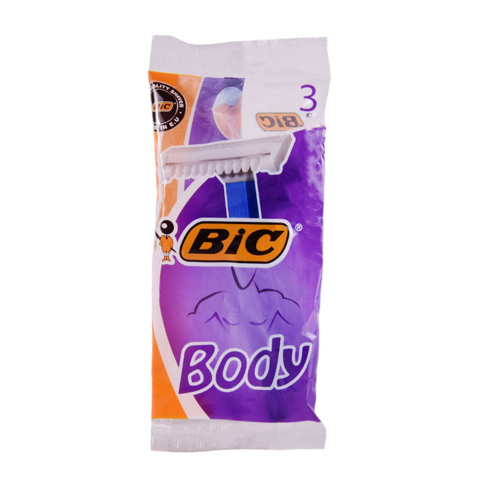 BIC RAZORS BODY 3PC