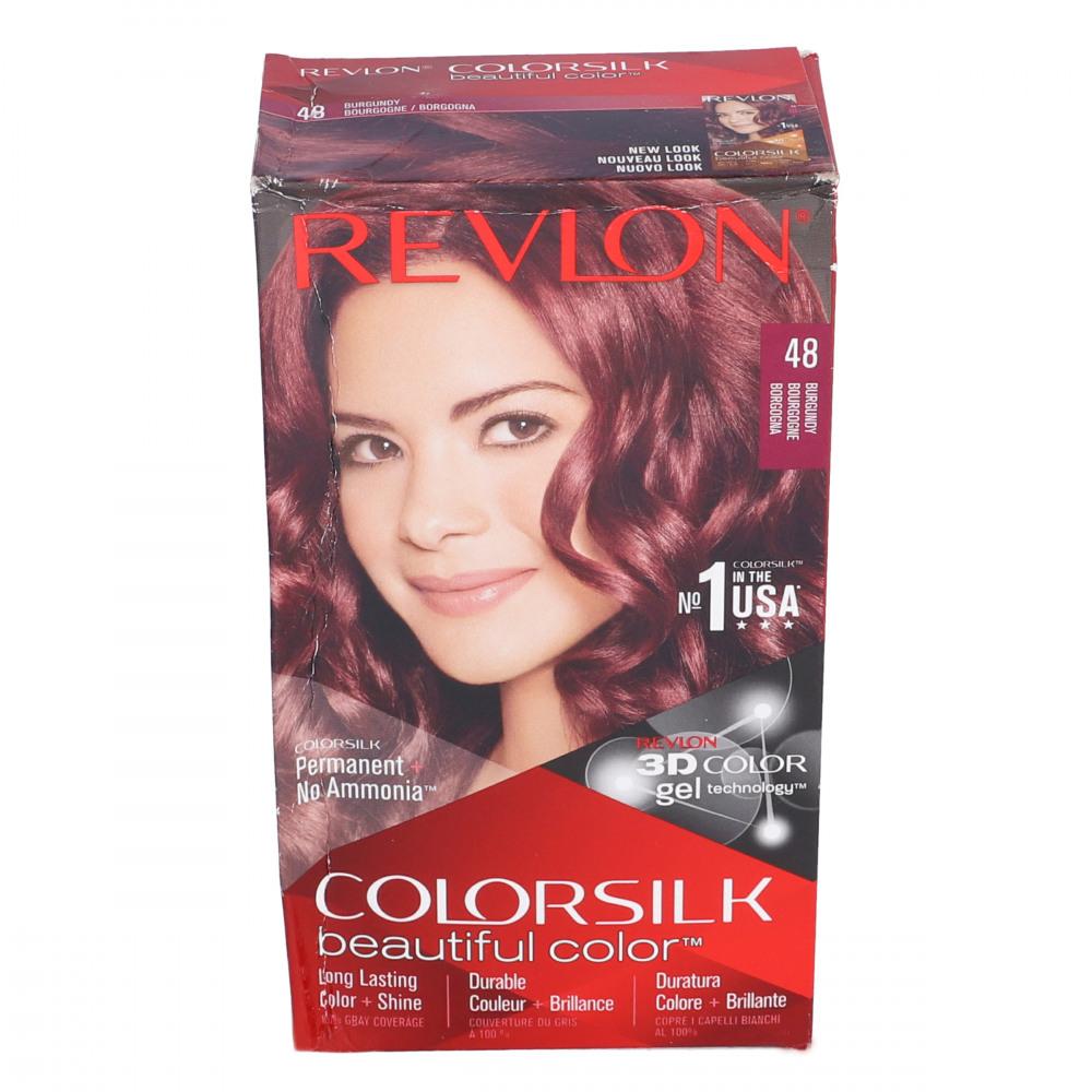REVLON HAIR COLOR SILK BURGUNDY 48